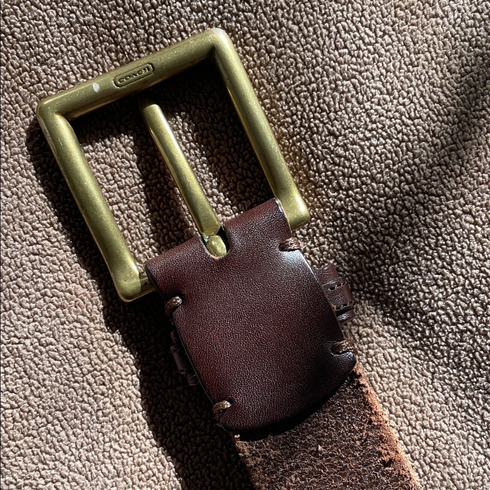 Coach Vintage Women’s Leather Belt - Picture 11 of 14